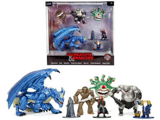 "Dungeons and Dragons" Set of 7 Diecast Figures by Jada-0