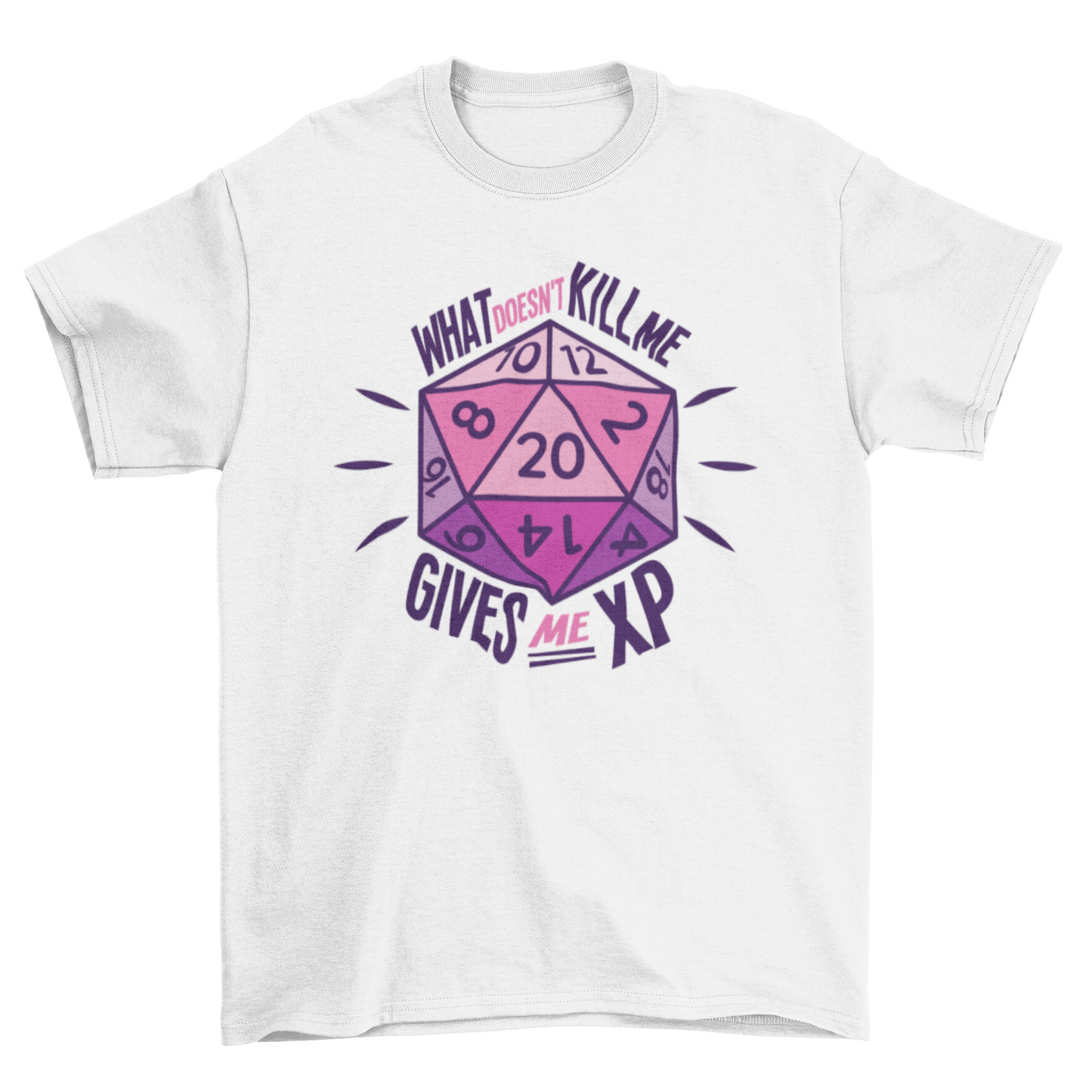 Role Playing Dice Quote T-shirt