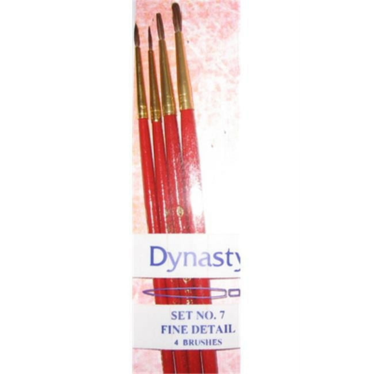 Dynasty Brush Set 7 Fine Detail 4 Brush Set